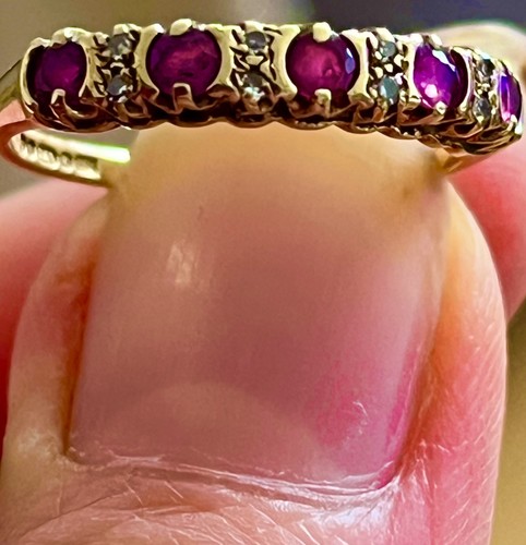 Lovely ruby and - and, diamond