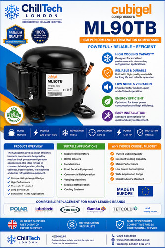 Cubigel ml90tb compressor - ml90tb,