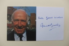 1986-88 Sir Matt Busby Signed