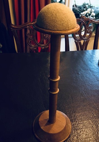 Wooden hat cap - wooden, display