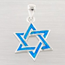 Star of David Ocean Blue Fire