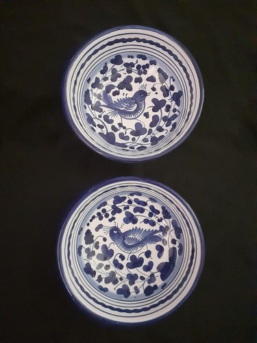 Two augusta deruta - augusta, bowls