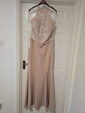 Lipsy Nude Full Length Evening