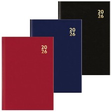 2026 A6 Diary Hard Cover Week