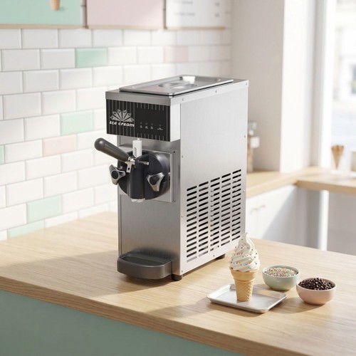 Commercial standing soft serve - standing,