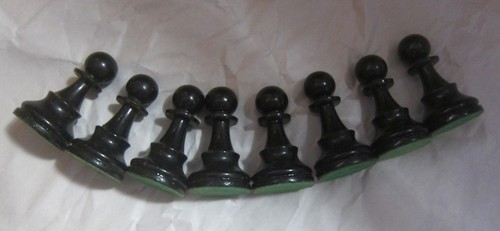 Antique chess set complete - chess,