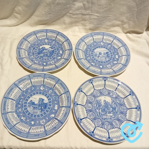 Spode blue room calendar - blue,