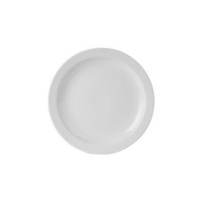 Simply Narrow Rim White Plates