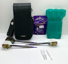 3 Katana Darts & Cameo Carry Case with Drop Sleeve