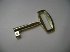 Replacement Key for Horn Sewing Cabinets. Gold Colour.