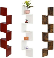 5 Tier Floating Corner Shelf