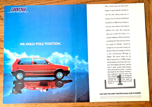 Fiat uno turbo 1980s - fiat, 1.3