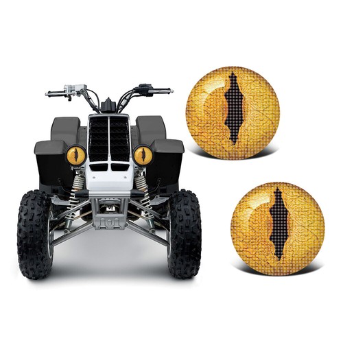 Headlight eye graphics kit - headlight,