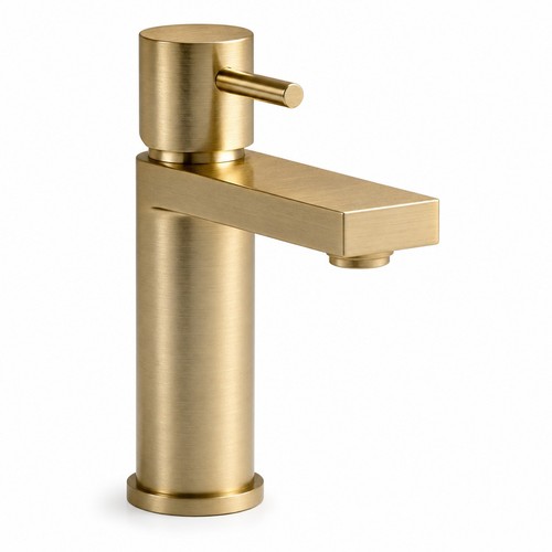 Basin mixer tap - tap, brushed
