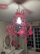 Red Chandelier Ceiling Lamp