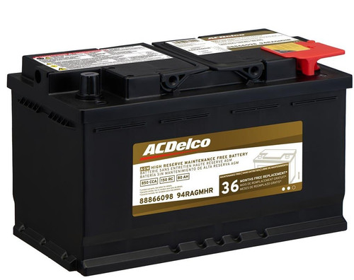 Acdelco 94ragmhr agm bci - 94ragmhr, agm;