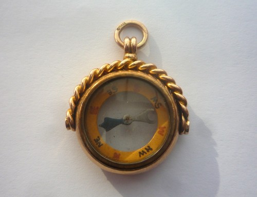 Antique pocket watch fob with - antique,