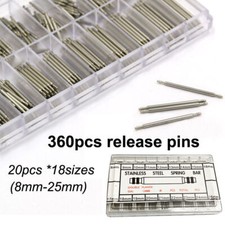 360pcs Watch PINS SPRING BARS