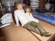 Willowtree figure Large Father and daughter figure