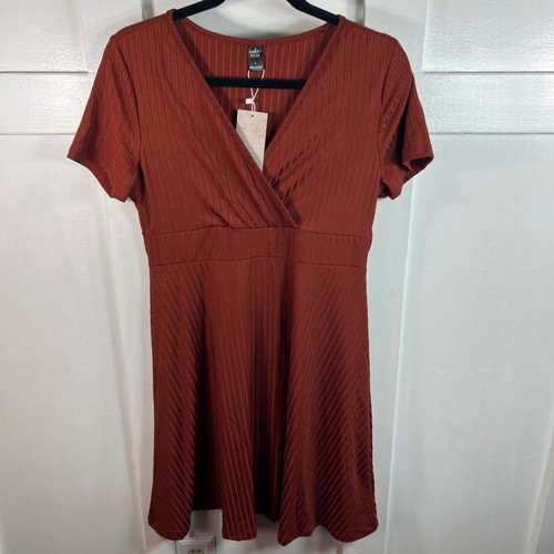 Emery rose ribbed surplice - rose,