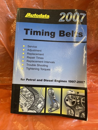 Autodata timing belt book - belt,