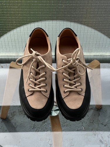 Paraboot style beige suede - style,
