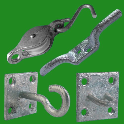Washing line kit galvanised - line, kit;