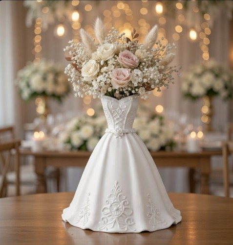 Wedding gift vase - wedding, elegant