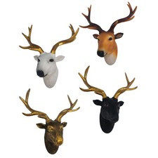 Wall Mount Deer Head Resin