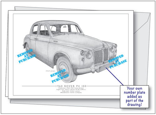 Rover 100 personalised - 100,