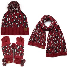 C.C 3pc Women's Warm Fuzzy