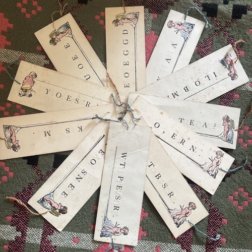 Scarce card set antique - 11,