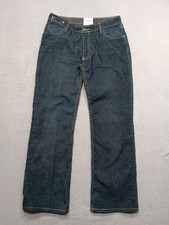Urban Spirit Corduroy Jeans Men's Size 32 Blue/Black Straight 30" leg  Mid-Rise