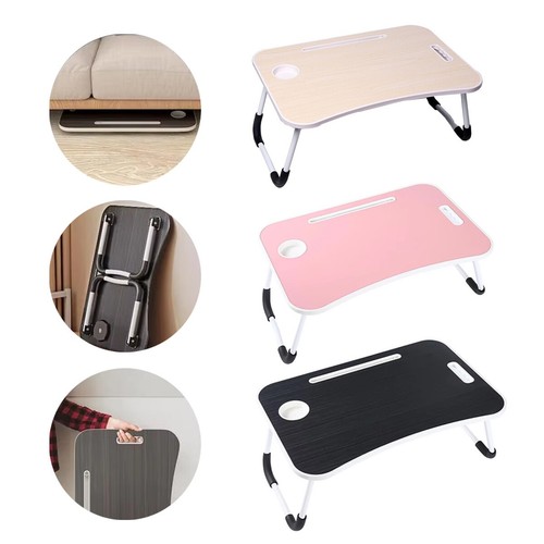 Folding laptop desk bed tray - desk,