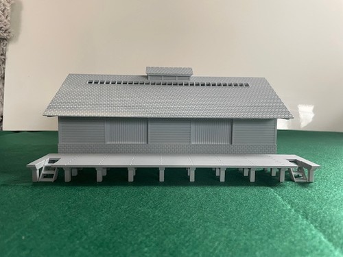 Caledonian goods shed with - goods,