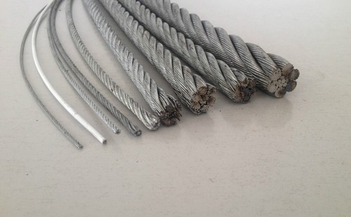 Galvanised steel metal - steel, wire
