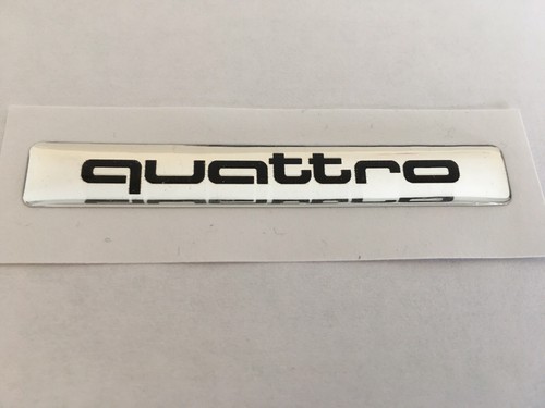Quattro boot badge dashboard - badge,