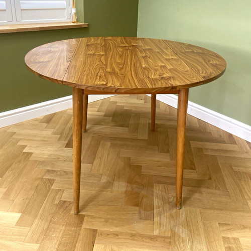 Rustic round drop leaf dining - rustic, drop-leaf