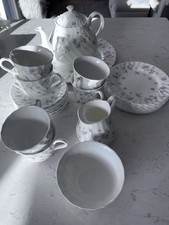 Wedgewood April Flowers Teaset Bone China