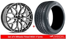 Alloy Wheels & Tyres 19" 1AV ZX12 For Lexus IS 220d [Mk2] 05-12