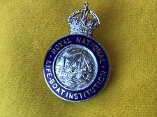 Vintage Blue & Red Enamel RNLI