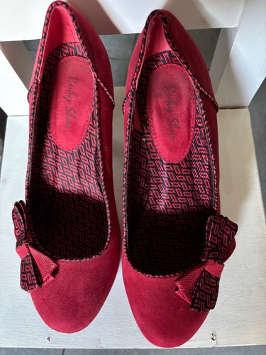 Ruby shoo red - red, high