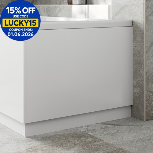 Modern bathroom 700mm end - modern,