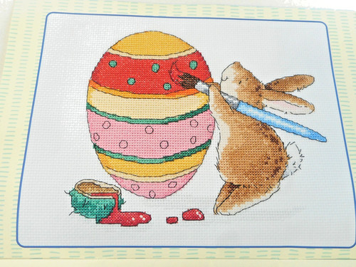 Rabbit painting easter egg - easter,