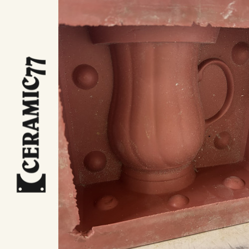Bell bottom ceramic mug mould - bell,