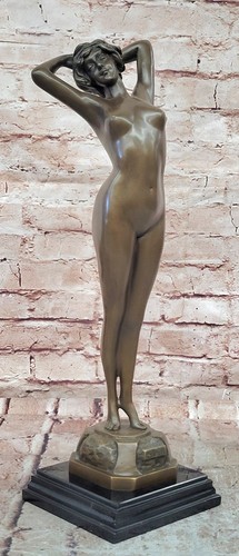 Art deco reveil bronze - deco,