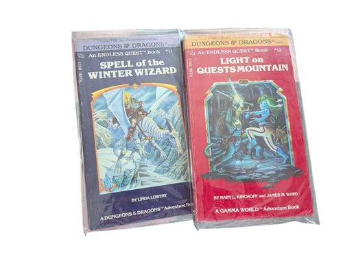 Tsr endless quest books - endless,