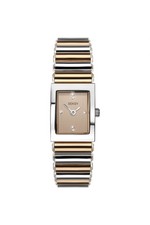 Seksy Ladies Two-Tone Stainless Steel 18mm Dress Watch 2867