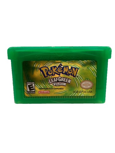 Pokémon leaf green version - leaf,