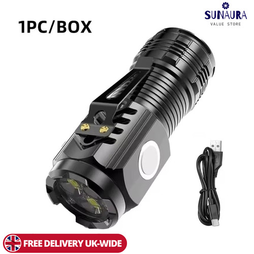1200000lm usb rechargeable led - usb,